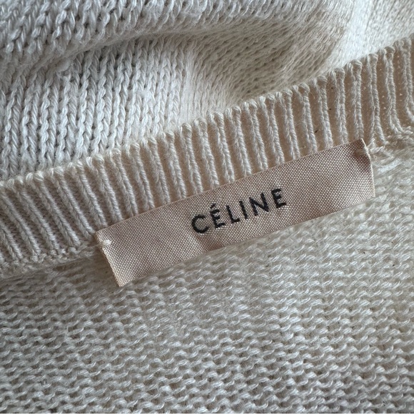 FWRD Renew Celine Silk Cardigan White - Picture 9 of 10